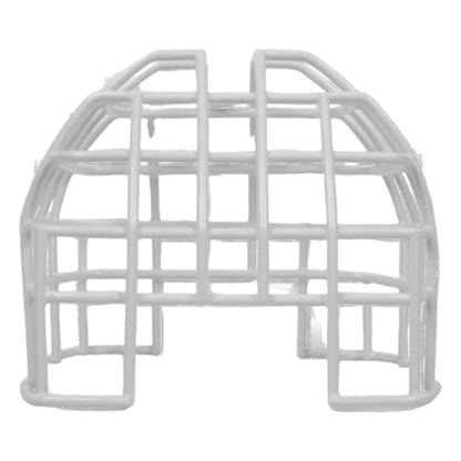 Protector De Rejilla Anti Vandalismo Y Golpes Accidentales, Color Blanco, Para Sirenas/Estrobos/Bocinas System Sensor, Montaje En Superficie, 7.49"Altox6.74"Anchox6.09"Profundidad