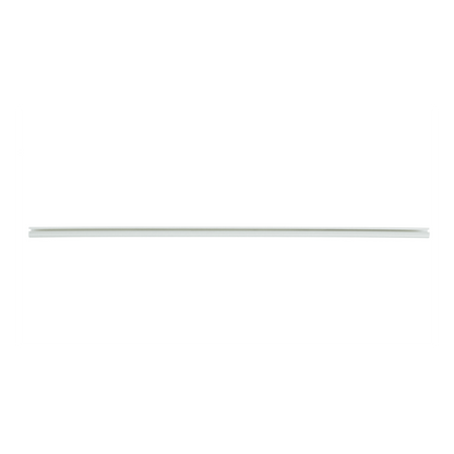 Canaleta LD3 de PVC rígido, con cinta adhesiva para instalación sin herramientas, 19.6 x 12 x 1828.8 mm, Color Blanco