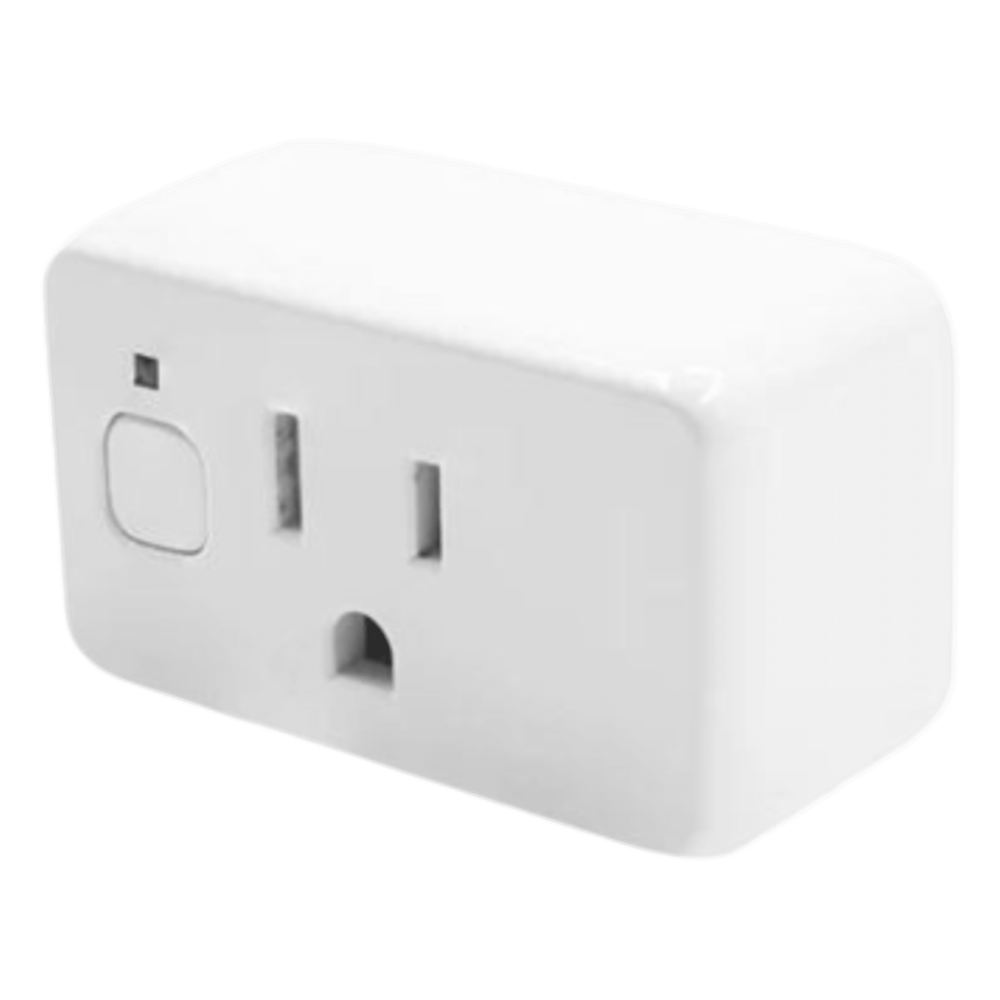 Adaptador PlugIn inalámbrico WIFI/ Nube P2P / Medición de consumo/ Soporta Google y Alexa / 15A