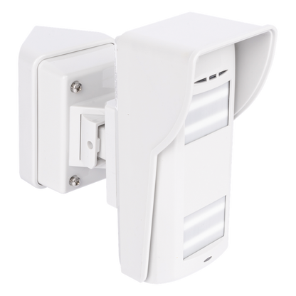 (AX HUB) Detector Dual-Tech Inalámbrico para Exterior + Montaje de Pared + Adaptador