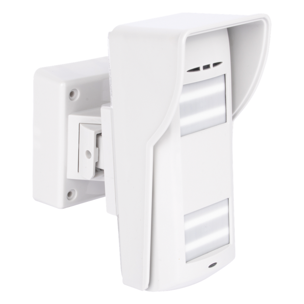 (AX HUB) Detector Dual-Tech Inalámbrico para Exterior + Montaje de Pared