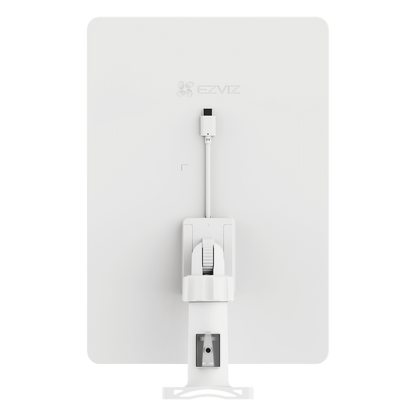 Panel Solar Para Camaras de Batería EZVIZ con Carga de 8W / Conector Tipo-C  / Cable de 3 Metros / IP65 / Rango de Temperatura -20℃ a 60℃