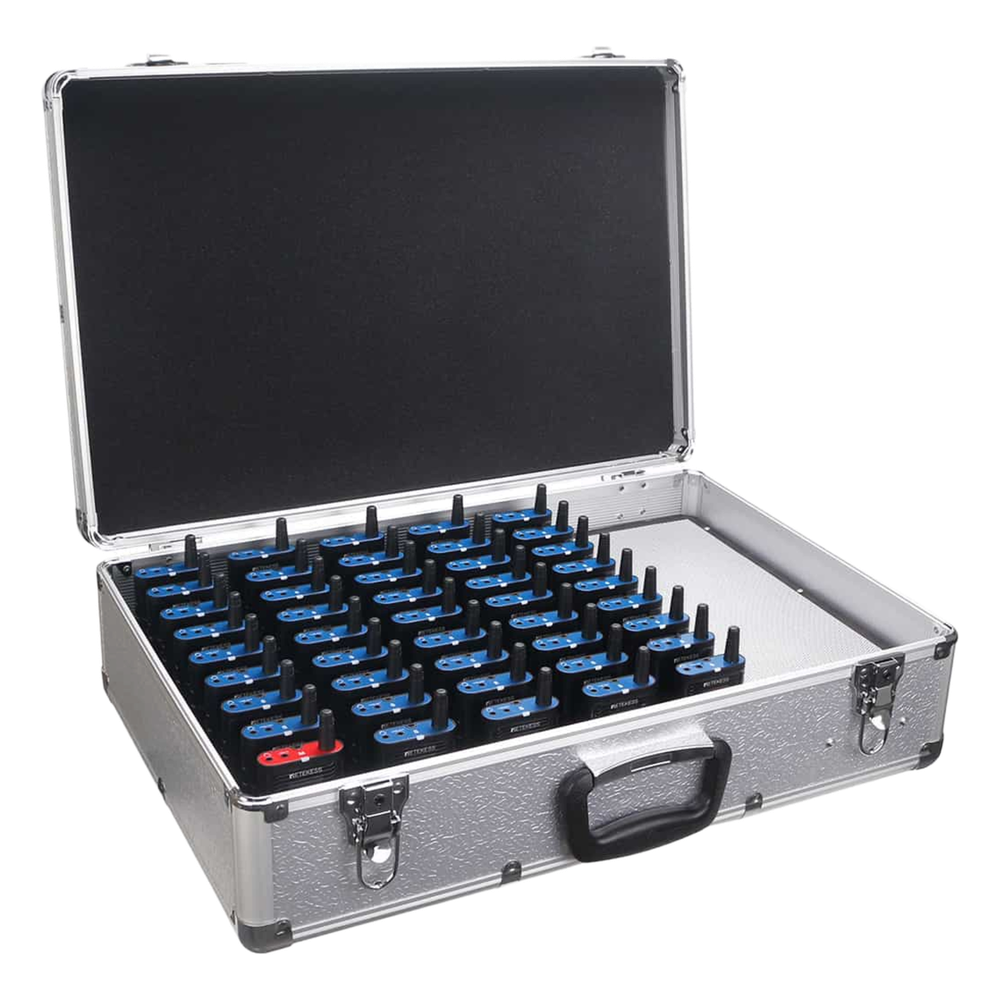 Estuche de Carga Portátil / 45 Ranuras / Sistema de Guía Turística TT126 / Compatible con TT126E / Carga Simultánea / Organización Eficiente