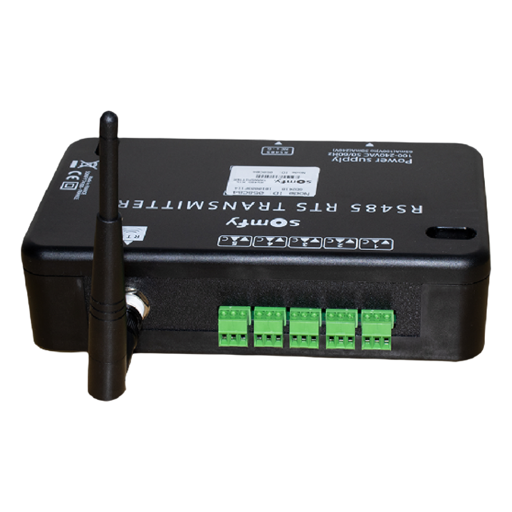 Interfaz convertidor de señal RTS // RS485 / 5 contactos secos.