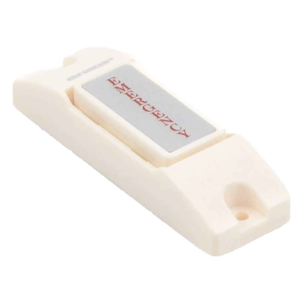 Botón de Emergencia / Botón de Pánico / Montaje de Superficie o Pared /  Ideal Como Botón de Pánico / Contacto Momentáneo NO / Uso con Sirenas o Estrobos /  Ideal Para Control de Acceso / Uso con Chapas NO /