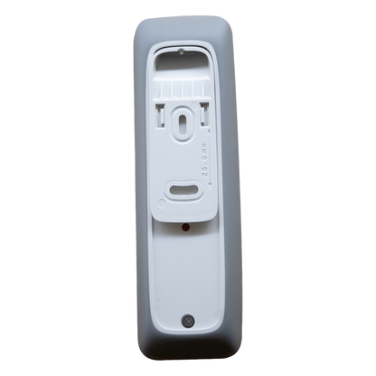 Control remoto 1 canal para motores de persiana Somfy con señal inalámbrica, instrucciones: sube, baja y detener, con posición favorita programada.
