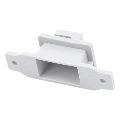 Aislador de Paso Gris Reforzado para Cercos Eléctricos / Aislamiento hasta 18 kV / Resistente a Clima Extremo / Polipropileno y Policarbonato