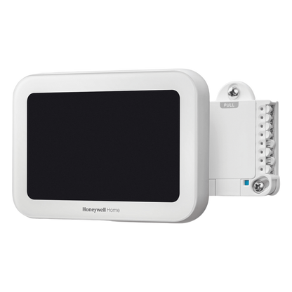 Termostato inteligente con pantalla táctil de 5 pulgadas, control de calidad de aire (IAQ), hasta 4H/2C bomba de calor, Wi-Fi, Bluetooth y Matter, color blanco