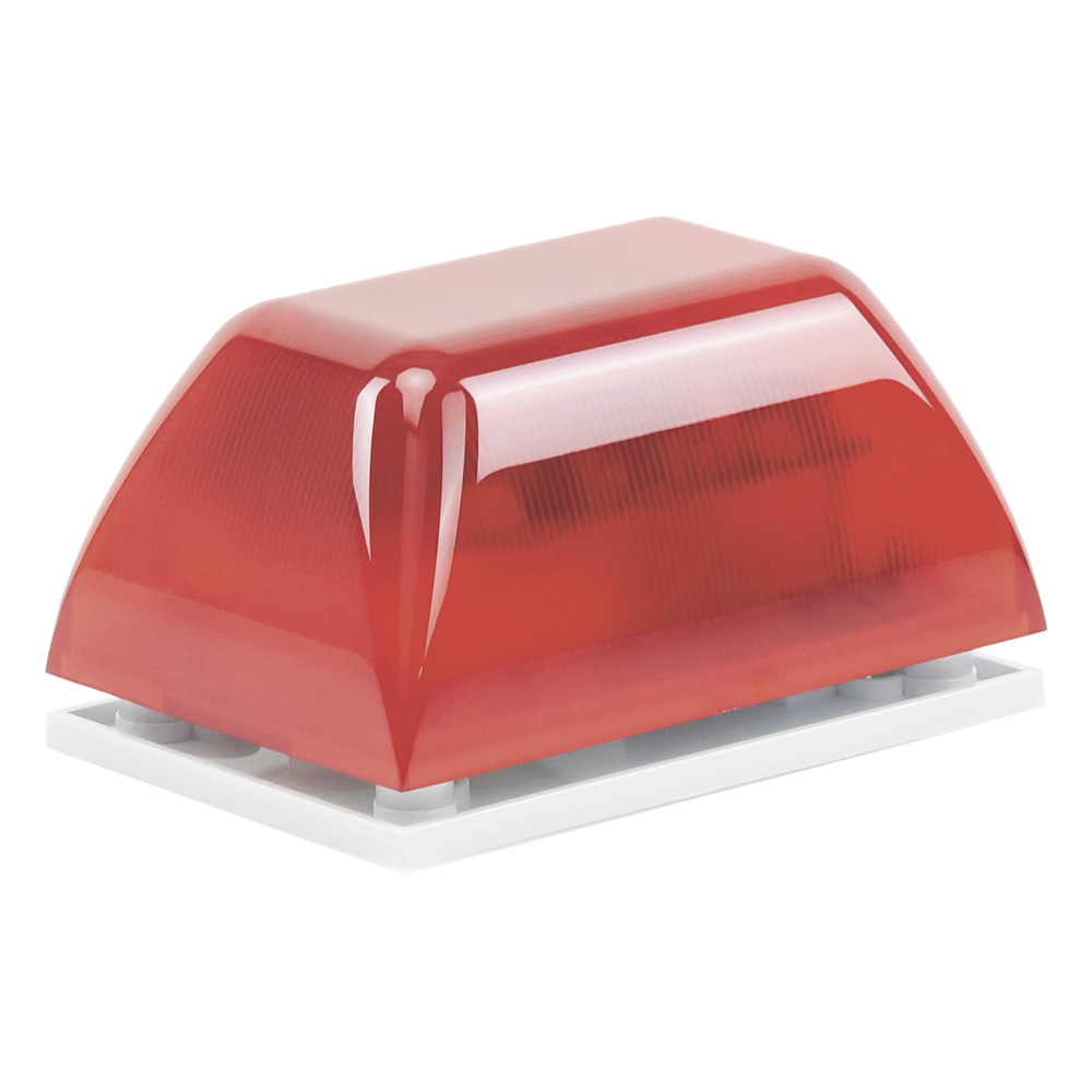 Minicontrolador Audiovisual de Uso No Autorizado o Situaciones Urgentes, Color Rojo