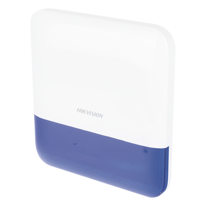 (AX PRO) Sirena Inalámbrica con Estrobo Azul para Exterior IP65 / 110 dB