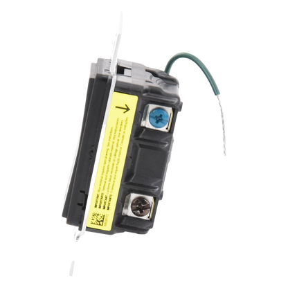 Apagador auxiliar Sunnata de pared para control de 3 vías o escalera, 120 V, compañero cableado del apagador principal del sistema RadioRA 3, color negro mate (Midnight)