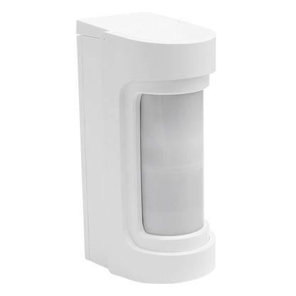 Detector de movimiento PIR dual inalámbrico para exteriores con batería de litio de larga duración