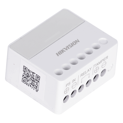 (AX PRO) Relevador Inalámbrico / 1 Entrada de Alarma 24/7 / 1 Salida de Relevador 0 a 36 Vcc (Max. 5 A)