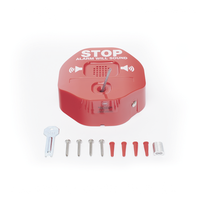 Alarma De Extintor Theft Stopper® Inalámbrica, Previene Robo y Mal Uso Del Extintor