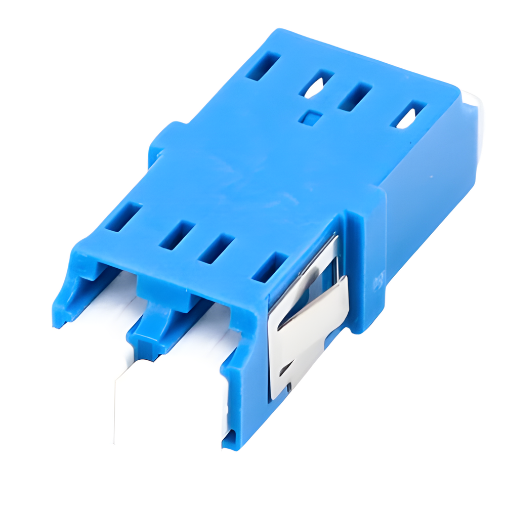 Módulo Acoplador de Fibra Óptica Duplex LC a LC Compatible con Fibra Monomodo, para Placas LP-FO-D12