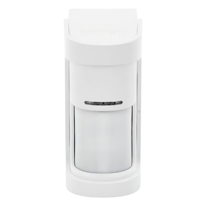 Detector de Movimiento / 180° de Detección / Panorámico / Cableado, alimentado a baterías / 100% Exterior / Compatible con cualquier panel de alarma/ Serie SHIELD