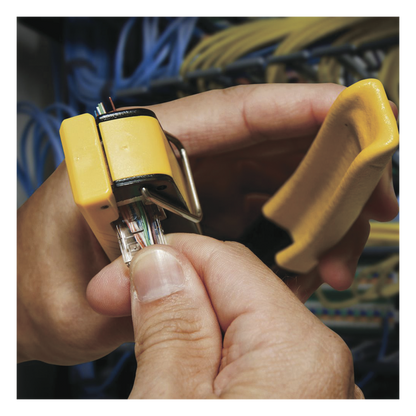Ponchadora para Conectores Pass-Thru RJ45