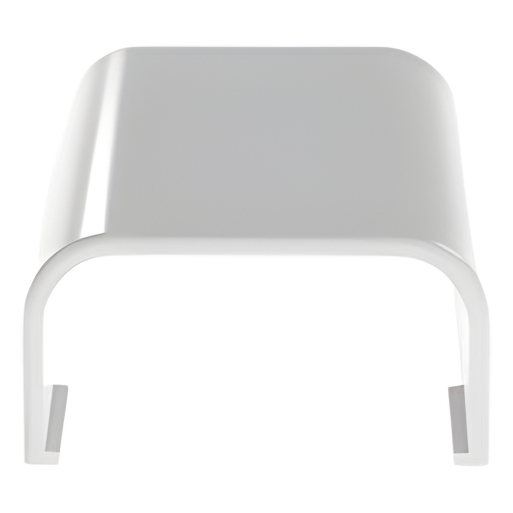 Tapa Final, para uso con canaleta LD5, material ABS, Color Blanco