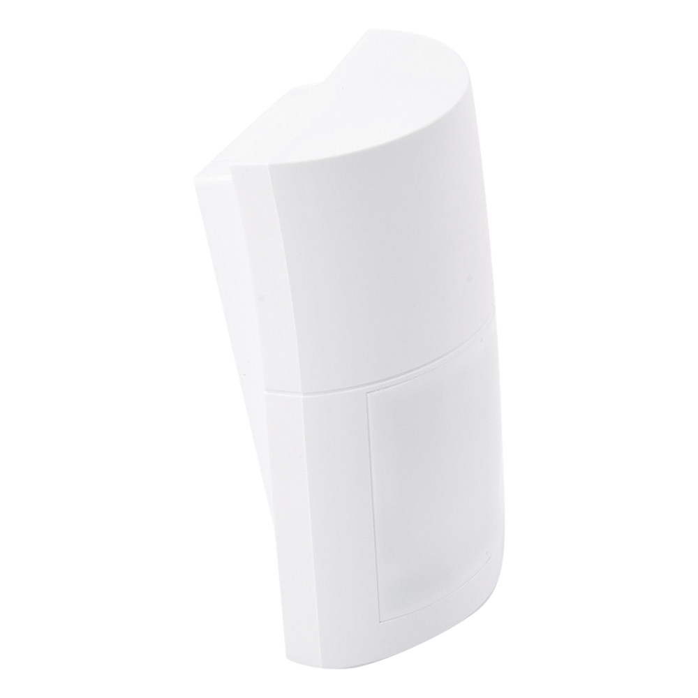 Detector de Movimiento Exterior / Doble Tecnología PIR + Microondas / 12 m (39.4 ft) de Alcance / 120° de Cobertura / Anti-Blocking / Altura Ajustable 0.8-2.7 m / 100% Exterior / Compatible con Cualquier Panel de Alarma