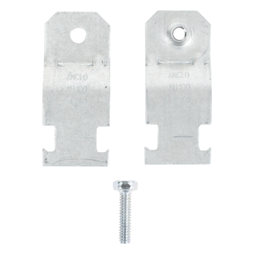 Abrazadera Unicanal para Conduit Pared Gruesa y PVC de 3/4" (19 mm).
