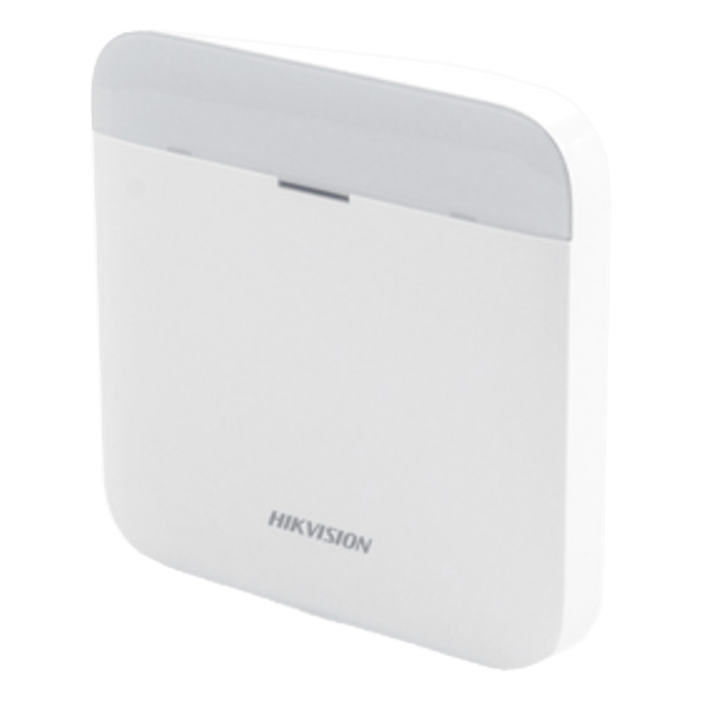 (AX PRO) Panel de Alarma Inalámbrico de Hikvision / Soporta 48 Zonas / Wi-Fi y Ethernet / Incluye Batería de respaldo / Compatible con los Accesorios AX PRO