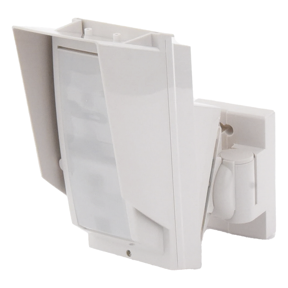 Detector de Movimiento PIR / 100% Exterior / Cableado / 24 m (78.7 ft) de Alcance / IP65 / Giro 180° / Instalación a 3 m / Compatible con Cualquier Panel