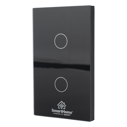 (ZigBee) Apagador switch inalámbrico ZigBee, control de 2 regresos de carga, 110V