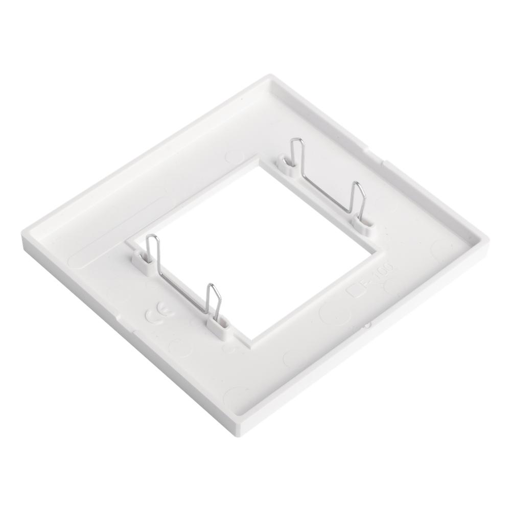 Marco Embellecedor Individual / 91 x 85 x 7 mm / Apertura 44 x 44 mm / Compatible con 10+ Módulos Helpnex / IP / PoE