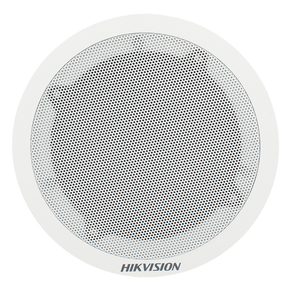 Altavoz Secundario para Montaje en Plafón | 3 Watts | 8 Ohms | Compatible con DS-QAZ1203G1-BE | Uso en Interior  | No Requiere Alimentación Externa