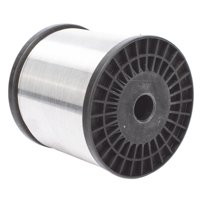 Alambre de Aluminio Reforzado / Intemperie / Ideal para Cercas Electrificadas / Calibre 16 - 500mts