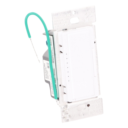 Atenuador de pared Maestro RF PRO de 120 V, 250 W en LED o 500 W incandescente, fase seleccionable y neutro opcional, para RadioRA 2, RA2 Select y RadioRA 3