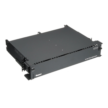 Panel de Distribución de Fibra Óptica, Acepta 12 Cassettes HD Flex y 144 Fibras por UR, Hasta 2 UR