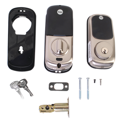 Cerradura Real Living YRD226/ Teclado y Llave /Compatible con Smarphone o Total Connect
