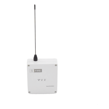 Receptor inalámbrico / 2500 metros de cobertura / 2 salidas de relevador tipo C