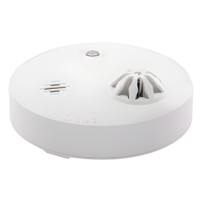 (AX PRO) Detector de Temperatura Inalámbrico para Panel de Alarma HIKVISION / Interior / Soporta Funcionalidad Autónoma / Alerta cuando Excede los 57°C / No compatible con el panel DS-PHA64-LP