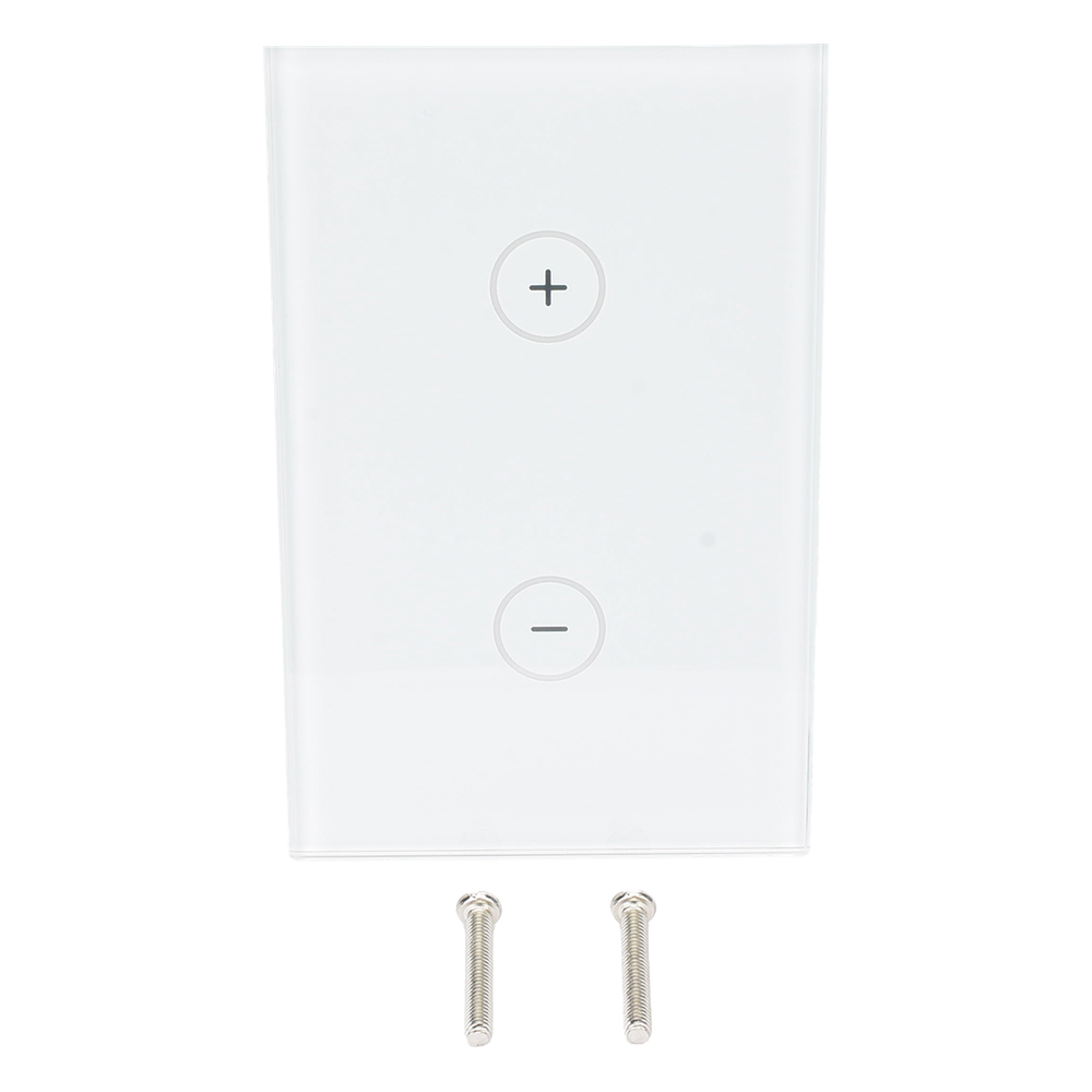 (ZWAVE) Dimmer panel táctil touch inalámbrico Zwave Plus. Compatible con Hubitat HC8, Álula  M2M, otros