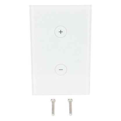 (ZWAVE) Dimmer panel táctil touch inalámbrico Zwave Plus. Compatible con Hubitat HC8, Álula  M2M, otros