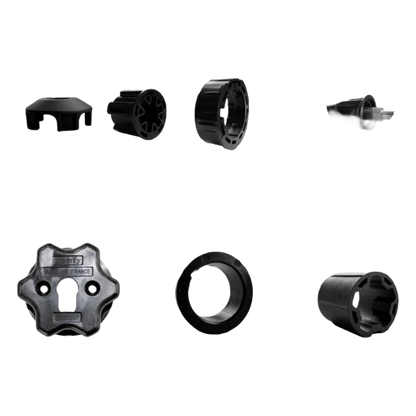 Kit de Motor  de 4 mm RTS para Persiana de Eje de 50mm/ Max 3x4 mts/ Alimentación a 120 VCA