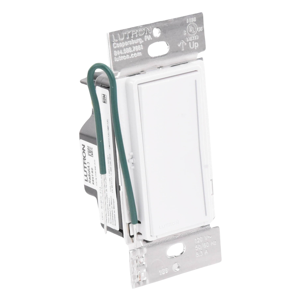 Atenuador auxiliar de pared para control desde múltiples ubicaciones (3 vías o más), sistema RadioRA 3