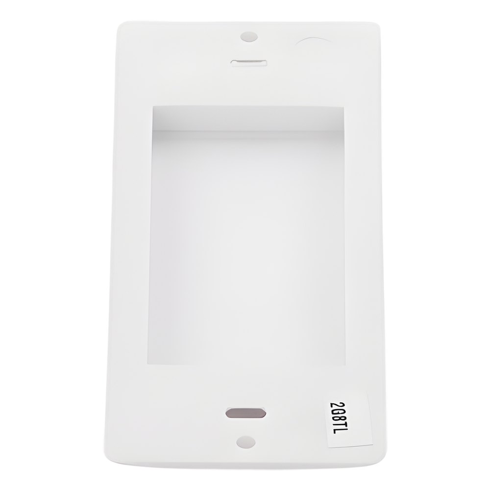 Inserto ciego estilo Designer para cubrir espacios sin usar en placas de pared Lutron Claro y Satin Colors, instalación a presión sin tornillos, color blanco brillante