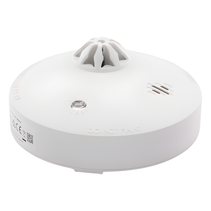 (AX PRO) Detector de Temperatura Inalámbrico para Panel de Alarma HIKVISION / Interior / Soporta Funcionalidad Autónoma / Alerta cuando Excede los 57°C / No compatible con el panel DS-PHA64-LP