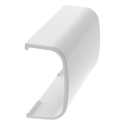 Unión recta, para uso con canaleta LD5, material ABS, Color Blanco