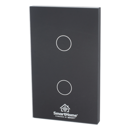 (Wifi) Apagador switch inalámbrico WIFI, control de 2 regresos de carga, 110V