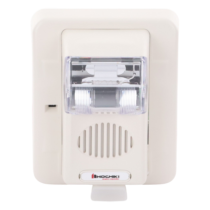 Sirena Estrobo, 24 Vcd, Multi-Candela 15 hasta 110 cd, Montaje En Pared, Color Blanco, Serie HEC3 (0500-06030)