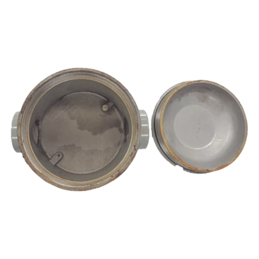 Caja con Tapa Tipo GRC de 1 1/2" (38.1 mm) / Caja a Prueba de Explosión / Para Áreas Peligrosas / Libre de Cobre.