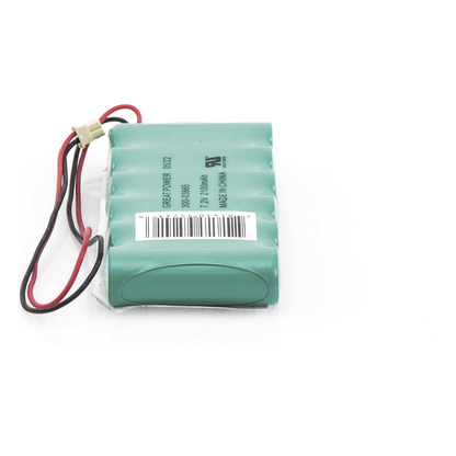 Batería de respaldo recargable NiCd 7.2 V / 2100 mAh para repetidor inalámbrico Honeywell 5800RP