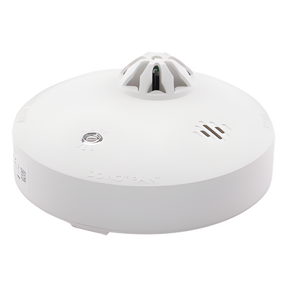 (AX PRO) Detector de Temperatura Inalámbrico para Panel de Alarma HIKVISION / Interior / Soporta Funcionalidad Autónoma / Alerta cuando Excede los 57°C / No compatible con el panel DS-PHA64-LP