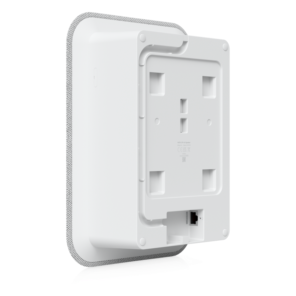 Altavoz PoE Interior 100 dB / IA con Alertas Inteligentes / Montaje Superficial o Empotrado / Driver 3" Full-range / Cobertura 90° Axisimétrica / PoE++ 33W / Policarbonato / NDAA Compliant