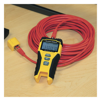 Tester  de Cable LAN Scout™ Jr. 2/ Para: Prueba aprobada/ Error de Cableado/ Falla de Circuito Abierto o Cortocircuito/ Par Dividido/ Blindaje.