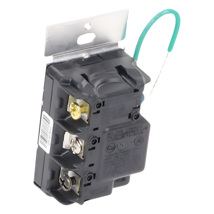 Atenuador de pared Maestro RF PRO de 120 V, 250 W en LED o 500 W incandescente, fase seleccionable y neutro opcional, para RadioRA 2, RA2 Select y RadioRA 3